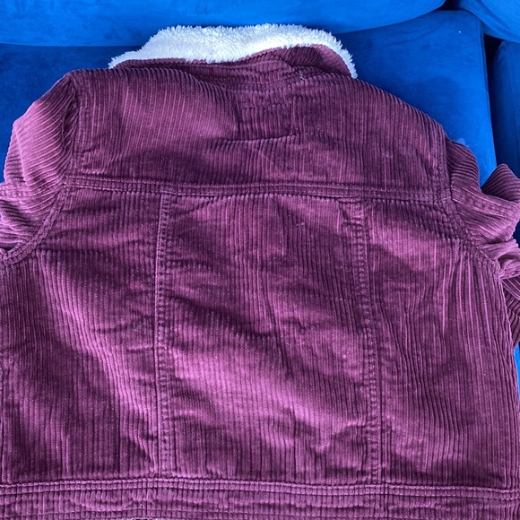 Justice Jacket Corduroy Sherpa for Girls - Picture 3 of 3